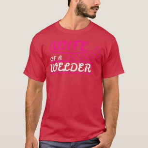T-shirt Femme Épouse D'Une Soudure Soudeuse Pour La Mariée