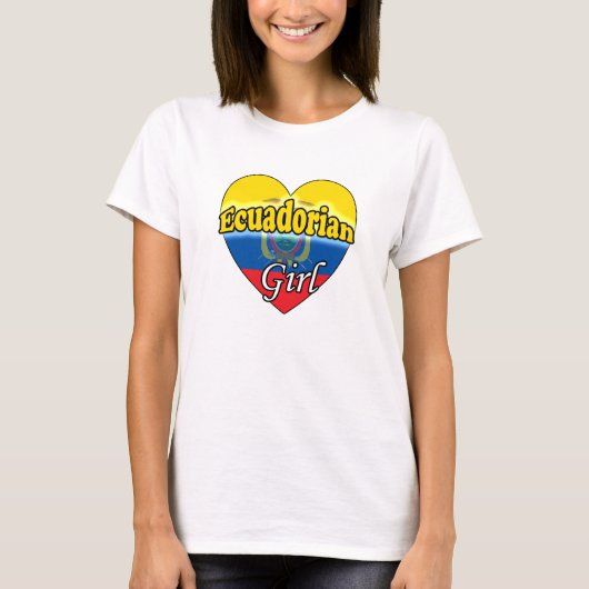 T-shirt Femme équatorienne (Devant)