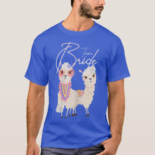 T-shirt Femme Équipe mariée JGA Alpaca mariage baccalauréa