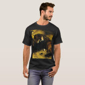 T-shirt Femme et Cheval (Devant entier)