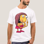 T-shirt Femme Étrange Homme (Devant)