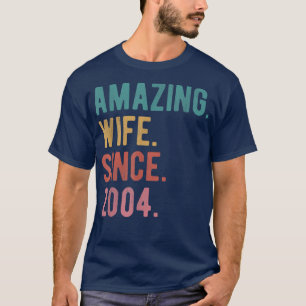 T-shirt Femme Extraordinaire depuis 2004 18e anniversaire
