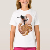 T-shirt Femme faisant du yoga (Devant)