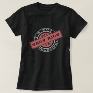 T-shirt femme fantaisiste avec texte