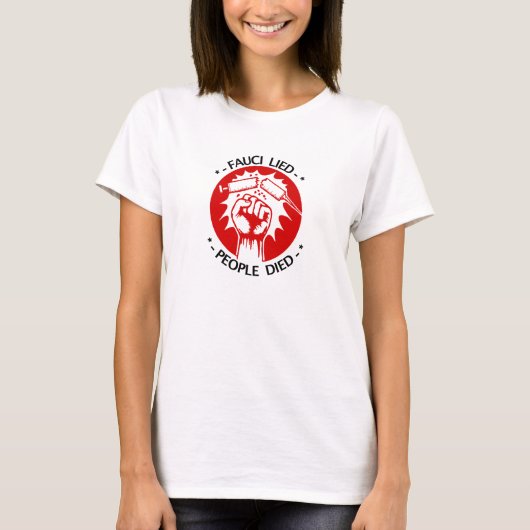 T-shirt femme Fauci Lied (Devant)