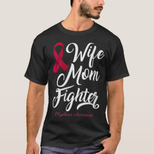 T-shirt Femme Femme Maman Myélome multiple Sensibilisation