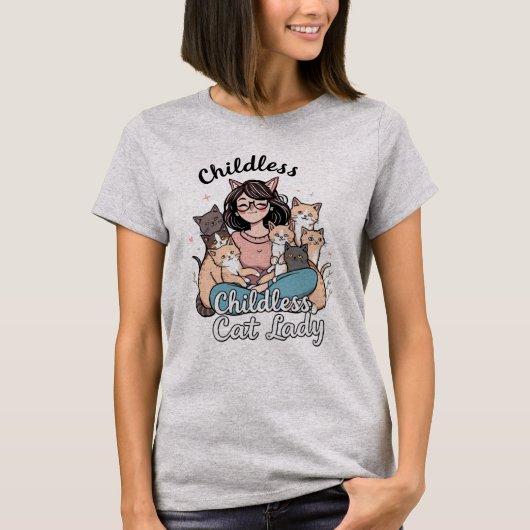 T-shirt femme femme sans chats (Devant)
