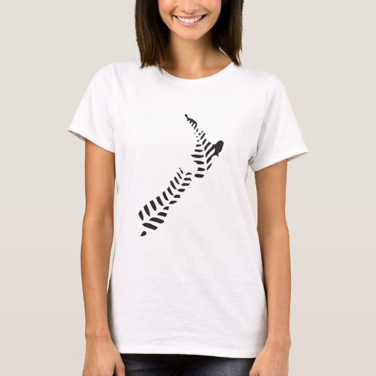 T-shirt Femme Fern NZ (Devant)
