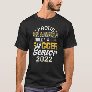 T-shirt Femme Fier Grand-Mère D'Un Soccer Senior 2022 Socc