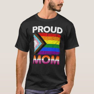 T-shirt Femme Fière Maman Transgenre Fierté Lesbienne Lgbt
