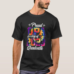 T-shirt Femme Fière Opa d'une classe de 2023 Cravate-teint