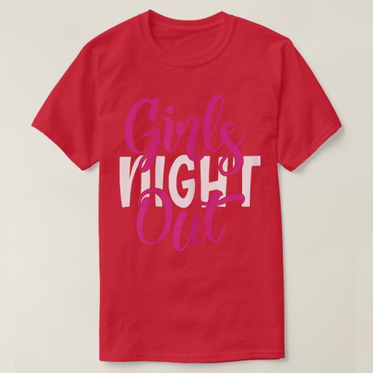T-shirt Femme Filles Night Out BFF Correspondance (Design devant)