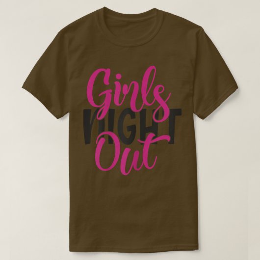 T-shirt Femme Filles Night Out BFF Correspondance (Design devant)