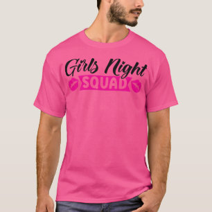 T-shirt Femme filles soirée équipe de nuit femme mariée213