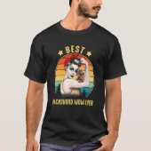 T-shirt Femme forte Meilleure Dachshund Maman Joyeuse Mère (Devant)