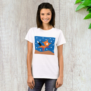 T-shirt Femme Fox Et Stars