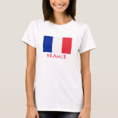 T-shirt femme France (Devant)