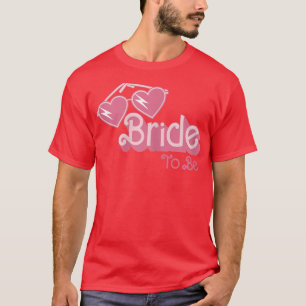 T-shirt Femme Future Mariée Fiançailles de Mariage Groupe