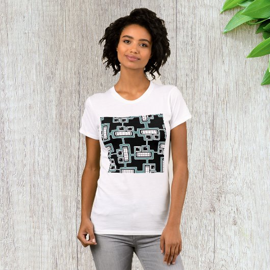 T-shirt Femme futuriste sans voile