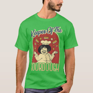 T-shirt Femme gardienne de la cuisine de cuisson du pâte à