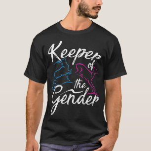 T-shirt Femme gardienne de la révélation de genre Buck ou 