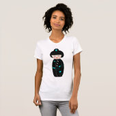 T-shirt femme Geisha Cartoon (Devant entier)