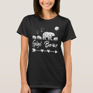 T-shirt Femme Gigi Ours avec trois petits ours d'ours Da d