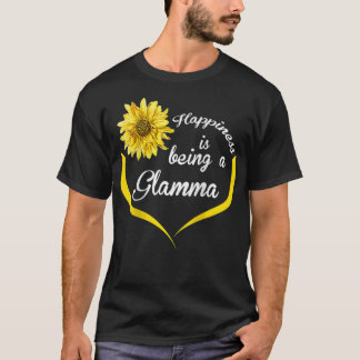 T-shirt Femme Glamma Cadeau Le Bonheur Est Être Glamma