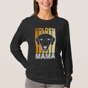 T-shirt Femme Golden Retriever Mama Pet Dog Propriétaire R