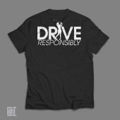 T-shirt Femme golfeuse conduit de manière responsable T-sh