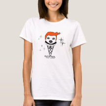 T-shirt femme GOTH GAIL Creamy Dreamies