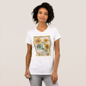 T-shirt Femme Graines de tournesol (Devant entier)
