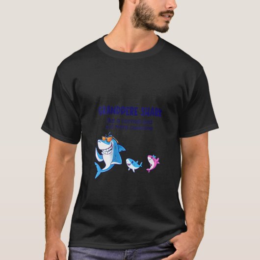 T-shirt Femme Grand Requin Comme Un Requin Normal Mais Plu (Devant)