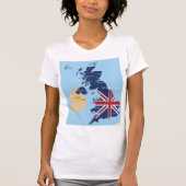 T-shirt Femme Grande-Bretagne (Devant)