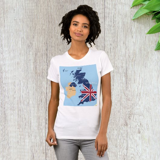 T-shirt Femme Grande-Bretagne