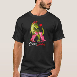 T-shirt Femme Grannysaurus T Rex Granny Maman Saurus Dinos