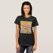 T-shirt femme graphique flamingo (Devant entier)