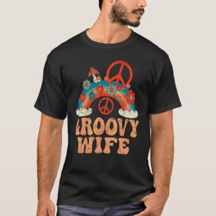T-shirt Femme Groovy Nostalgie de l'esthétique des années 