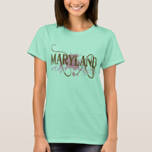 T-shirt Femme Grunge Maryland