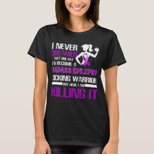 T-shirt femme guerrière épileptique