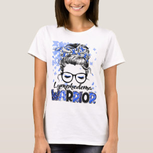 T-shirt Femme Guerrière Lymphœdème Survivante Fille