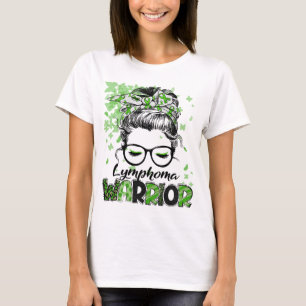 T-shirt Femme guerrière lymphome Fille survivante