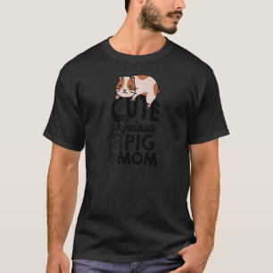 T-shirt Femme Guinée Pig Maman Graphic Guinée Pig Propriét