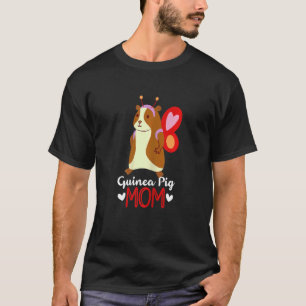 T-shirt Femme Guinée Pig Maman Graphisme Guinée Pig Propri