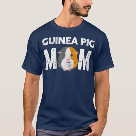 T-shirt Femme Guinée Pig Maman pour mère (Devant)