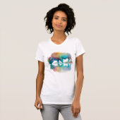 T-shirt Femme - Happy Camper (Devant entier)