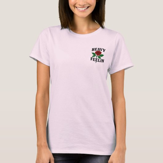 T-shirt femme Heavyfeelin (Devant)