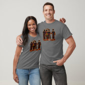 T-shirt Femme heureuse épouse heureuse vie (Unisexe)