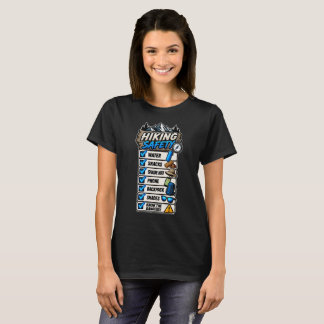 T-shirt femme Hiking Safety blk2