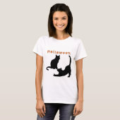 T-shirt femme holloween (Devant entier)